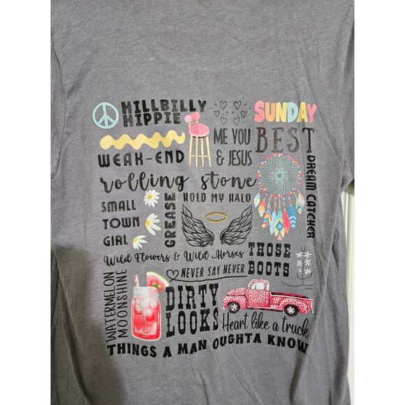 Bella canvas small women's gray graphic tee - Picture 4 of 8